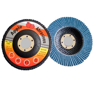 APPLE FLAP DISC 4.5 P120 (YELLOW & BLUE)